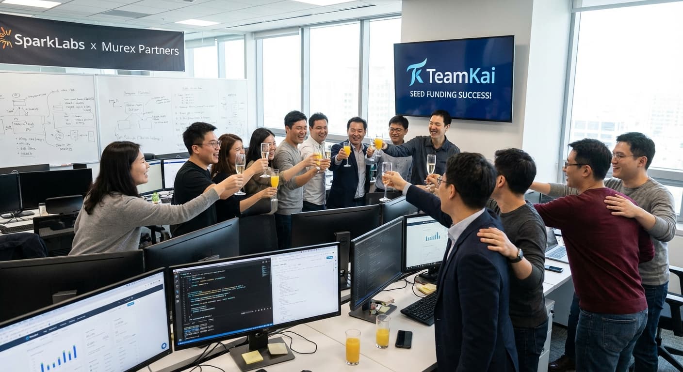 AI 에이전트 스타트업 팀카이, 스파크랩·뮤렉스파트너스서 시드 투자 유치