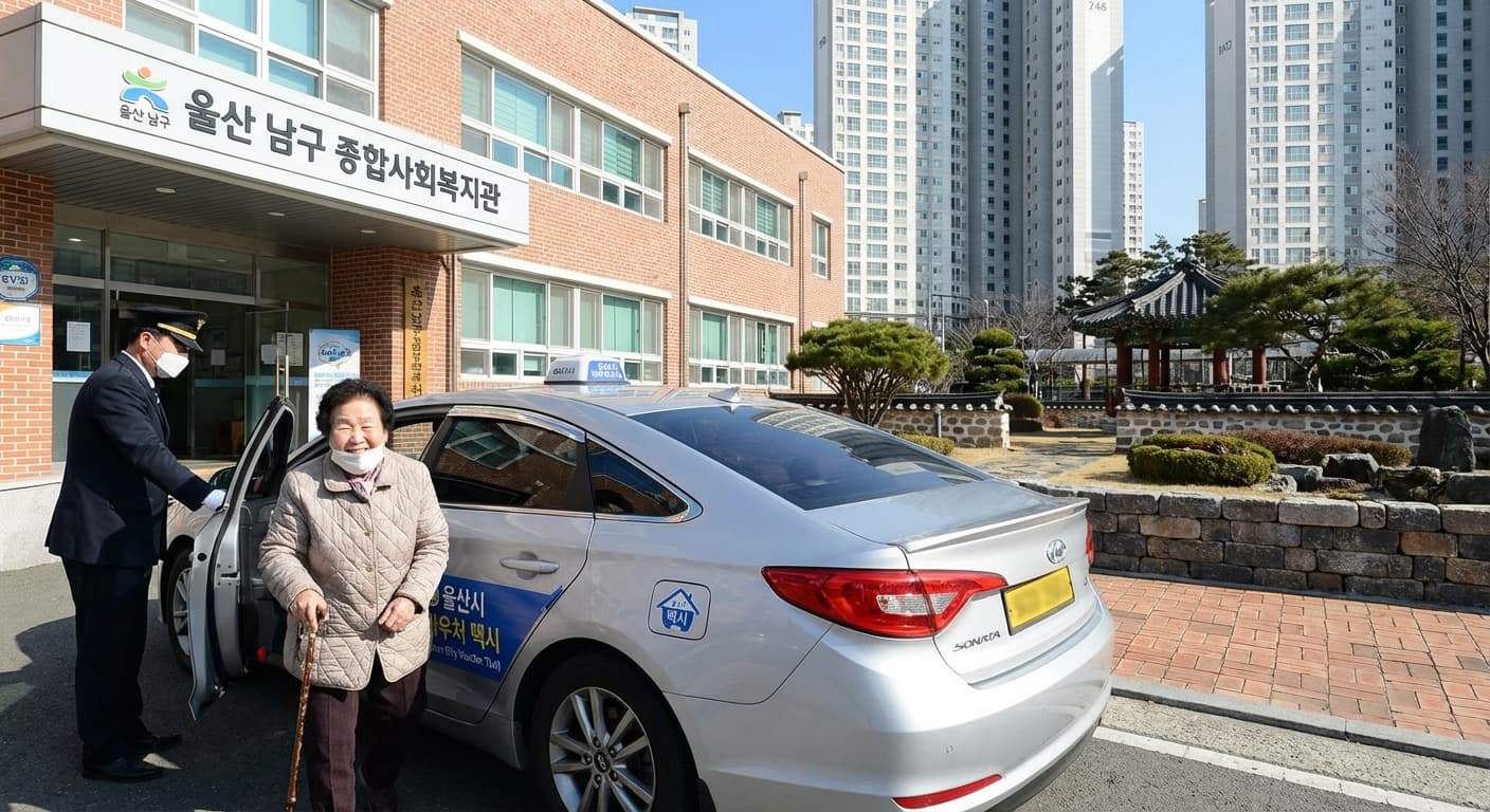 울산시, 교통약자 바우처 택시 이용 대상 만 80세 이상으로 확대