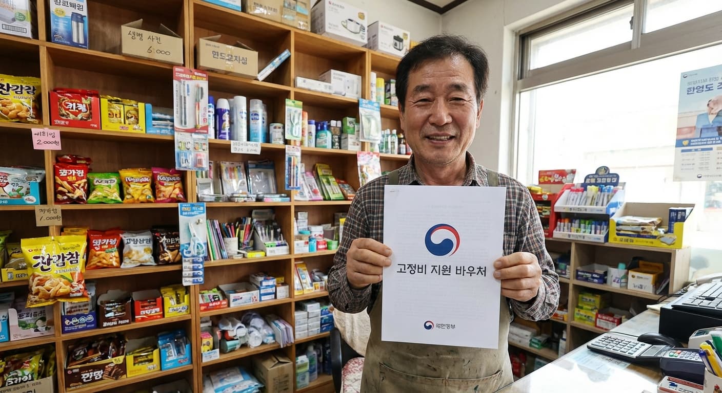 영세 소상공인 고정비 부담 완화 위한 바우처 지원…최대 25만원 지급