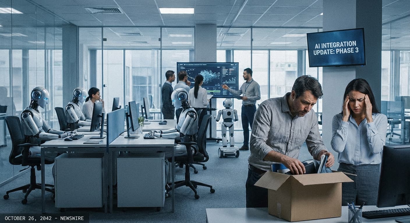 인공지능(AI) 고용 대전환 임박, 2026년 대량 해고 및 채용 시장 변화 예고