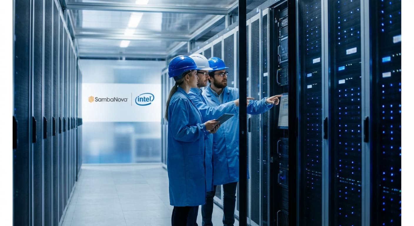 삼바노바, 인텔 지원 속 4,700억 원 규모 투자 유치 추진