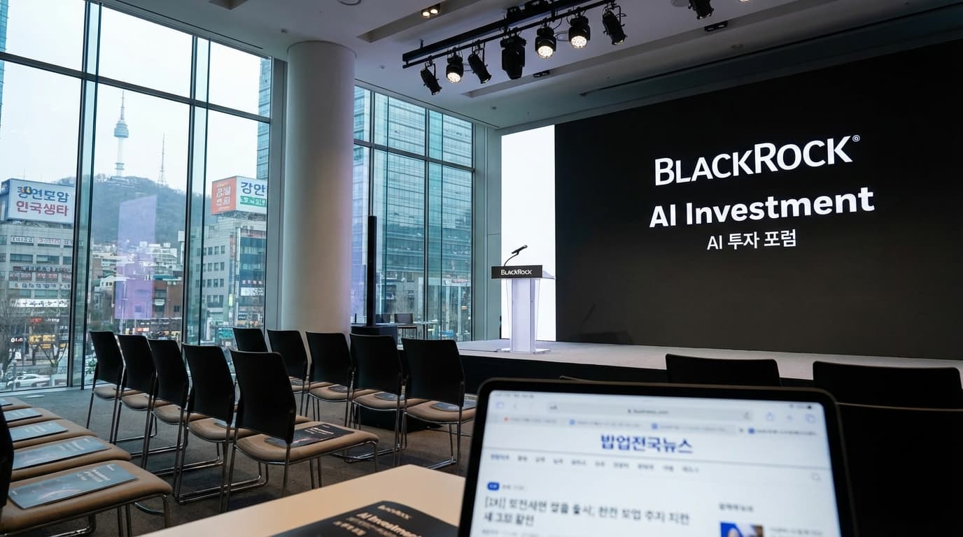 블랙록 CEO, “AI 투자 외면 시 경쟁력 뒤처질 것” 경고